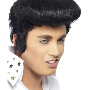 Elvis Deluxe Wig, Black