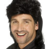 Mullet Wig, Black