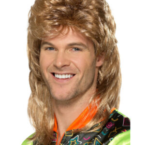 Mullet Wig, Brown