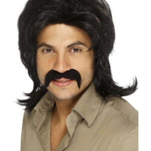 70s Retro Wig, Black