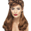 40s Vintage Wig, Auburn