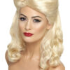 40s Pin Up Wig, Blonde