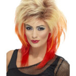 80s Mullet Wig, Blonde