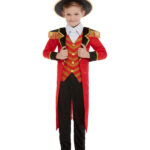 Deluxe Ringmaster Costume, Red