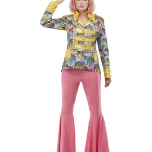 Carnival Jacket, Blue & Yellow