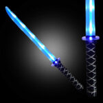 LED Light Up Ninja Sword, Motion Activated Sounds