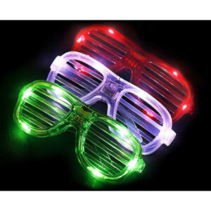 LED Light Up Shutter Glasses, Assorted