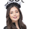 Gothic Rose & Bat Bopper Headband