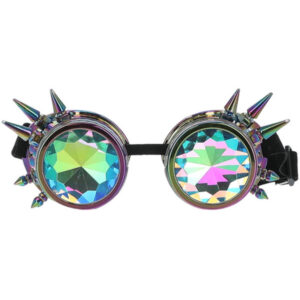 Fever Studded Rainbow Festival Goggles