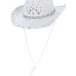 White Rhinestone Cowboy Hat