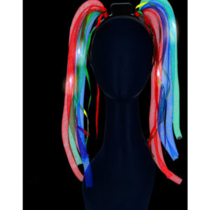 LED Light Up Rainbow Spaghetti Headband