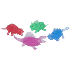 Squeezy Glitter Dinosaurs, 16pcs