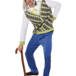 Old Man Costume, Green