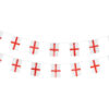 England Flag Rectangle Bunting, Plastic