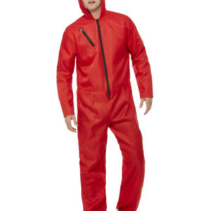 Bank Robber Boiler Suit, Red