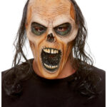 Zombie Latex Mask, Brown