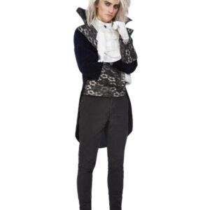 Baroque Goblin King Costume, Blue