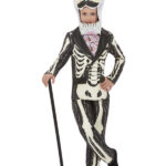 Deluxe DOTD Senor Costume, Pink & Black