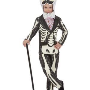 Deluxe DOTD Senor Costume, Pink & Black