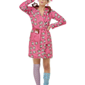 Cat Lover Lady Costume, Pink
