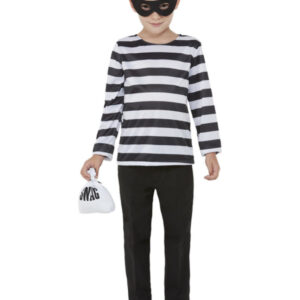 Convict Costume, Black & White