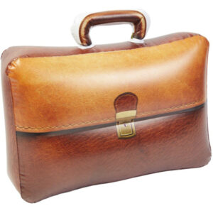Inflatable Briefcase, Brown