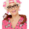 Roller Granny Wig, Blonde