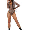 Fever Cheetah High Rise Bodysuit