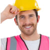 Yellow Builders Helmet, Adjustable