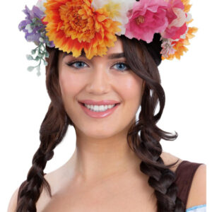 Deluxe Mid Summer Bavarian Maiden Flower Crown