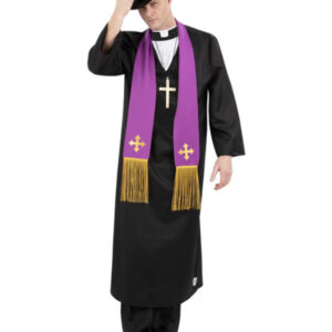 The Exorcist, Father Merrin Priest Costume, Robe