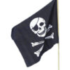 Pirate Flag, 45x30cm / 18inx12in, Black