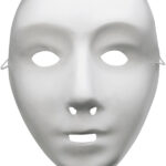 Robot Mask, White