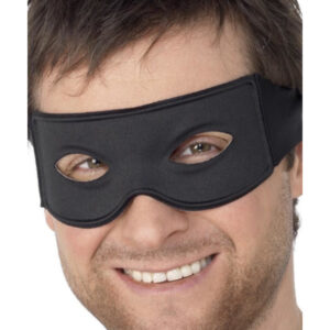 Bandit Eyemask and Tie Scarf, Black