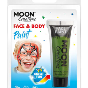 Moon Creations Face & Body Paint, Green