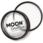 Moon Creations Pro Face Paint Cake Pot, White