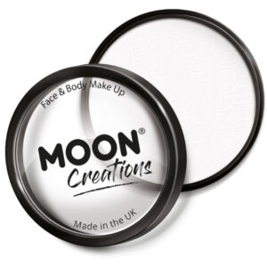 Moon Creations Pro Face Paint Cake Pot, White