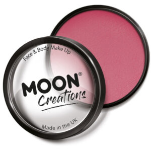 Moon Creations Pro Face Paint Cake Pot,Bright Pink