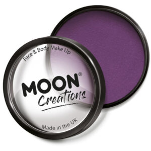 Moon Creations Pro Face Paint Cake Pot, Purple