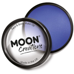 Moon Creations Pro Face Paint Cake Pot, Royal Blue