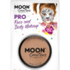 Moon Creations Pro Face Paint Cake Pot, Beige