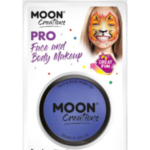 Moon Creations Pro Face Paint Cake Pot, Royal Blue