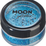 Moon Glitter Holographic Glitter Shakers, Blue
