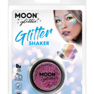 Moon Glitter Holographic Glitter Shakers, Pink