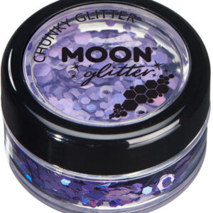 Moon Glitter Holographic Chunky Glitter, Purple