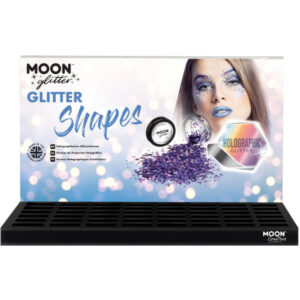 Moon Glitter Holographic Glitter Shapes,