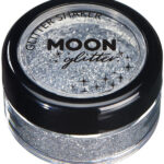 Moon Glitter Classic Fine Glitter Shakers, Silver