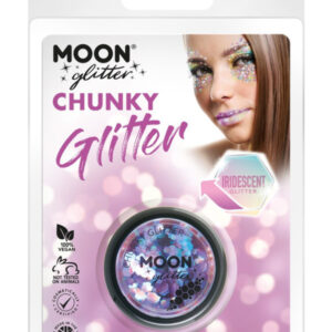 Moon Glitter Iridescent Chunky Glitter, Purple