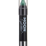 Moon Glitter Holographic Body Crayons, Green
