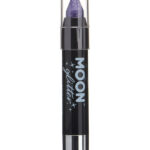 Moon Glitter Holographic Body Crayons, Purple